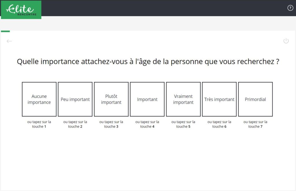 site de rencontre questionnaire